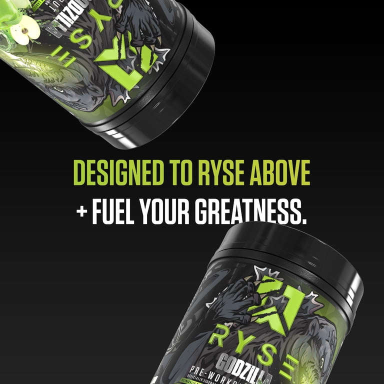 RYSE Godzilla X Noel Deyzel Pre Workout Powder - Green Apple - 20