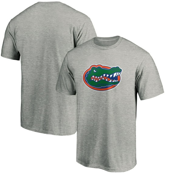 Men's Heather Gray Florida Gators Team Logo T-Shirt