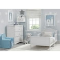 thumbnail image 4 of Delta Children Bennett Wood Toddler Bed - Greenguard Gold Certified, Bianca White, 4 of 5