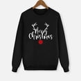 thumbnail image 2 of Christmas Family Sweatshirts Family Matching Outfits Round Neck Tops Pullover Long Sleeve Christmas Tree Printed Ugly Christmas Sweater Family Loungewear Sleepwear for Mom, 2 of 4