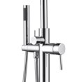 thumbnail image 3 of Freestanding Tub Filler with Diverter - Chrome, 3 of 5