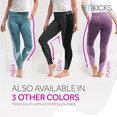 thumbnail image 6 of FITKICKS Crossovers Colorblocked Active Lifestyle Leggings with Pockets Workout Pants, Navy X-Large (Women's), 6 of 8