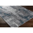 thumbnail image 3 of BoutiqueRugs Bugho Modern Abstract Area Rug - Medium Gray, Denim, Cream - 8'10" x 12'4", 3 of 6