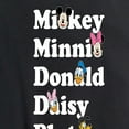 thumbnail image 3 of Mickey & Friends - Mickey Friends Character List - Women's Short Sleeve Graphic T-Shirt, 3 of 5