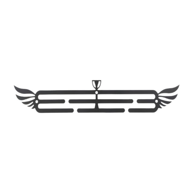 Colgador de medallas, soporte de Metal resistente, estante de almacenamiento montado en la pared, organizador de pared para Hockey, béisbol, gimnasia, Estilo D
