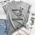 thumbnail image 2 of Happy Easterawr Eastrawr Dinosaur Shirt, Unisex Women's Men's Shirt, Easter Shirt, Dinosaur Shirt, Heather Gray, XX-Large, 2 of 6