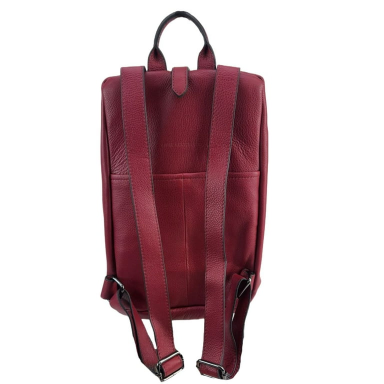 AIMEE KESTENBERG Women s Soft Leather Tamitha Backpack Red One Size Walmart