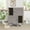 Basic gray model, variant on Studyset Cat Litter Box Enclosure with Dual Rooms for 2 Cats, Hidden Kitty Toilet Furniture Cabinet with Scratching Posts & Double-Layer Litter Mats, Stylish, Wooden Cat Washroom Furniture