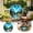 Night, variant on Acrylic Suncatcher Puzzle Sunset Beach,DIY Window Hanging Decor,Stained Glass Style Ornament,8 Inch Round Nature Themed Jigsaw for Adults, Home Garden Decor, Aurora Lover Gift (White)