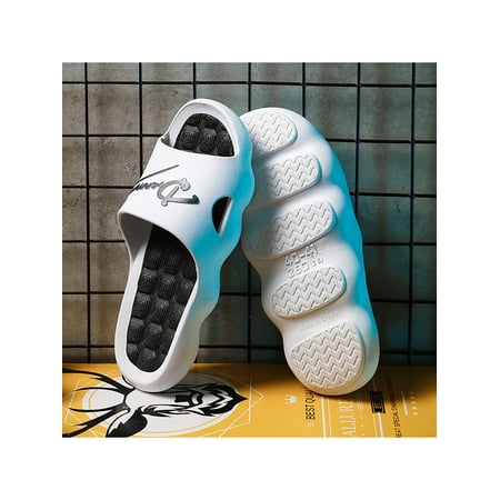 

Daeful Mens WoDaeful Mens Unisex Casual Opened Toe Beach Slippers Outdoor Fashion Summer Flat Sliders Shoes