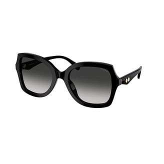 Coach Grey Gradient Oval Ladies Sunglasses HC8331 50028G 55  display picture 1