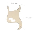thumbnail image 4 of Plaque de Protection Standard à 3 Couches en PB P Bass avec 13 Trous pour Pièces de Remplacement (Beige), 4 of 9