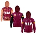 thumbnail image 2 of 2024 QLD Maroons niños niños sudaderas con capucha chaqueta rugby jersey Australia Queensland camiseta de rugby juvenil Edad 3-13 años, 2 of 5