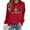 B-Red, variant on Merry Christmas Sweatshirts for Women 2025 Long Sleeve Crewneck Xmas Tree Graphic Sweatshirt Pullover Tops