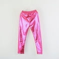 thumbnail image 2 of Fashion Little Girls' Metallic Color Shiny Stretch Leggings, 2 of 6