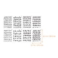 thumbnail image 2 of Raindrops 8Pcs Alphabet and Number Stencil Set English Letter Templates, 2 of 8
