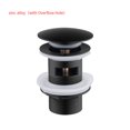 thumbnail image 3 of Naiovety RecabLeght Pop-Up BASIN SINK Filter Drain Device Hair Catcher Sink Colador BAÑO COCINA ACCESSORI Bath Waste Stopper Suministros de limpieza para el hogar la aleación tiene desbordamiento Naiovety HA006532-01, 3 of 6