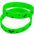 thumbnail image 1 of video game game craft silicone bracelet, 1 of 7