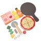 thumbnail image 1 of Juego De Juguetes De Pizza, Comida De Juego De Pizza, Interacción De Madera De Alta Simulación Para Decoración De Habitaciones, 1 of 7