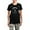 With Gray Camo Pant, variant on - Great Dane IAAM Women's Dark Pajamas - Women's Short Sleeve Print T-Shirt and Pants Dark Cotton Pajama Set