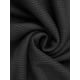 thumbnail image 5 of Conjunto de lounge de punto waffle para mujer INSPIRE CHIC de 2 piezas, traje deportivo con bolsillos, color negro L, 5 of 5