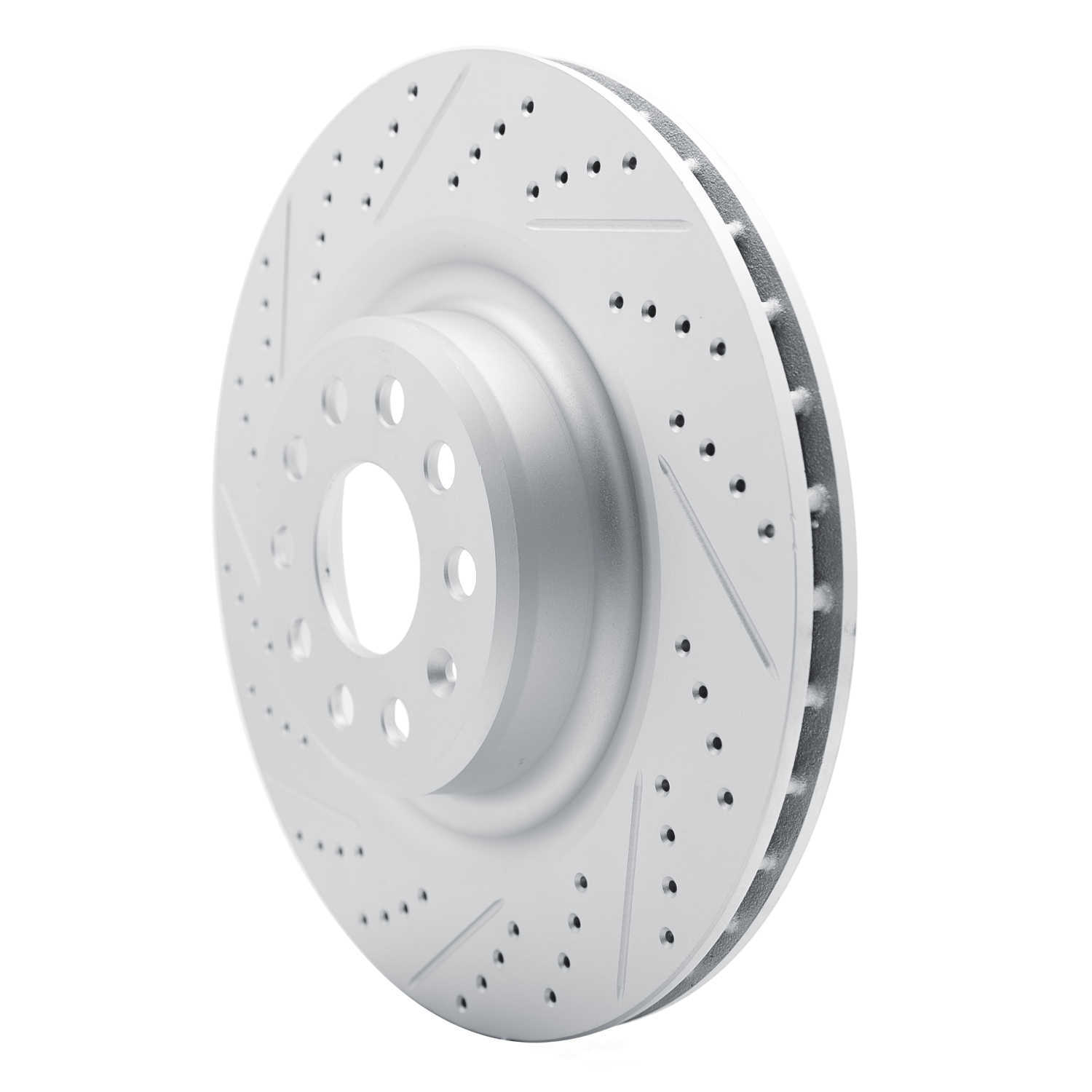 Dynamic Friction Company 830-26006L DFC Geoperformance Rotor - Drilled and Slotted