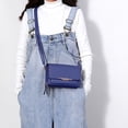 thumbnail image 4 of Dinheiro Bolso de mujer, bolso de hombro multifuncional de gran capacidadAzul, 4 of 5