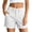 White, variant on Tqcoqu Women's High Waist Cargo Shorts,Button Fly Front Patch Pockets Rolled Hem Casual Summer Utility Work Shorts,Beige Women's S-XXXL