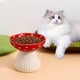 thumbnail image 2 of Cat Bowl Whisker Friendly Elevated Cat Bowl Pet Feeding Bowl Ceramic Cat Bowl Pet Food Bowl Pet Feeder, 2 of 4