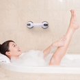 thumbnail image 3 of Paquete de manijas de ducha Barras de agarre de 12 pulgadas para bañeras y duchas Barra de agarre con ventosa Manijas de baño para bañera Mango de seguridad antideslizante para personas mayores, 3 of 5