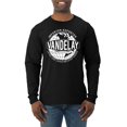 thumbnail image 1 of Wild Bobby, Vandelay Industries Shirt Latex-Related Goods Seinfeld, Pop Culture, Men Long Sleeve Shirt, Black, Small, 1 of 4