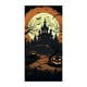 thumbnail image 2 of Cortina colgante para puerta de Halloween, suministros para diseño de escenas de fiestas y festivales, tela decorativa para colgar en el porche., 2 of 5