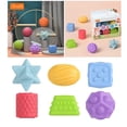 thumbnail image 4 of Paquete de 6 bolas sensoriales suaves para , juegos de alivio del estrés, Sunnimix bolas sensoriales para niños pequeños, 4 of 8