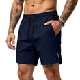 thumbnail image 5 of Mens Athletic Shorts Quick Dry Lightweight Gym Workout Shorts Outdoor Basketball Running Short with Zipper Pockets, M, 5 of 5