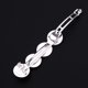 thumbnail image 1 of unbranded 10Ud Clips Accesorios Para Color Plata Con Fino Para Crear Estilos DIY, 1 of 8