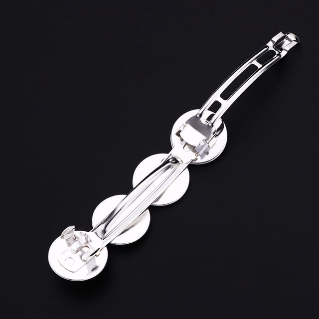 BESTYASH 10Ud Accesorios Para Peinados Con Clips De Metal Plateado Y Uso Para