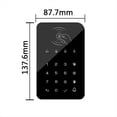 thumbnail image 5 of Bloqueo de Teclado TáCtil InaláMbrico de 433 Mhz, 3 Unidades de Tarjeta RFID para Armar o Desarmar CodificacióN Ev1527 para Tuya Smart Home, 5 of 5