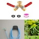 thumbnail image 4 of Adaptador divisor de manguera de jardín de 2 vías con mango largo para conexión de manguera exterior. A NOSOTROS, 4 of 5