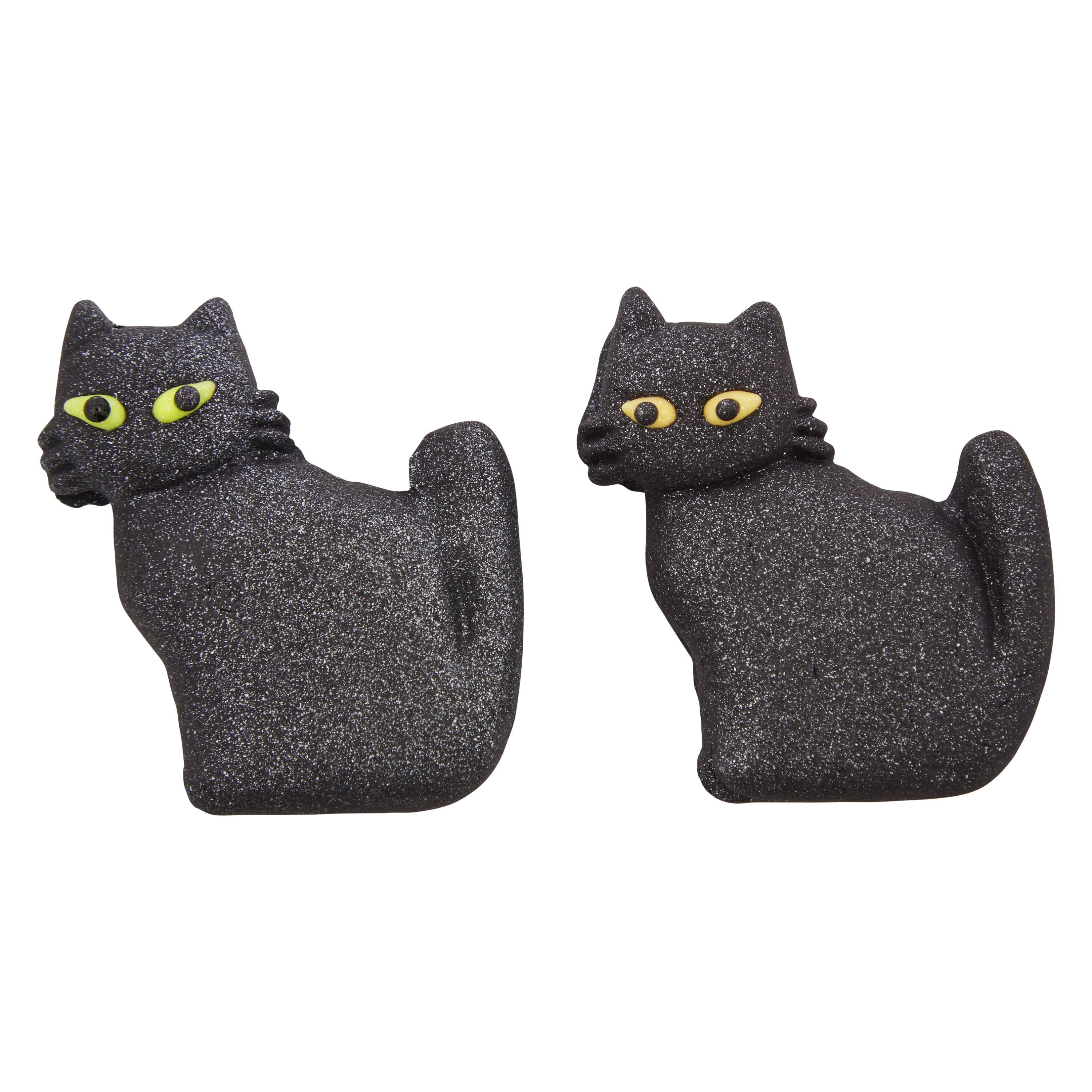 Creepy Halloween BLACK CAT & SPIDER ROSE Decor Kitchen Towels Set of 2 