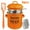 Orange, variant on 46 Oz Grease Container with Filter and Scraper, 2026 New Bacon Grease Container with Strainer and Food-Grade Silicone Spatula, Farmhouse Cooking Pot Keeper Collector, Dishwasher Safe (green)