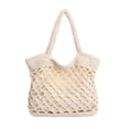 thumbnail image 3 of ibiyuan Women'S Crossbody Handbags Sunflower Pattern Handwoven Large Capacity Shoulder Tote Bag for Women, Stylish Daily Picnic Work Casual Handbag Gifts For Teen Girls, 3 of 5