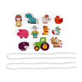 thumbnail image 3 of Janod Perles en Bois à Thème Agricole pour Enfants de 2 Ans et Plus, 3 of 3
