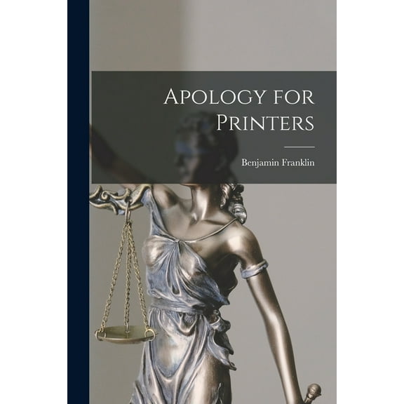Apology for Printers, (Paperback)