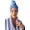 French Blue, variant on Dreams & Co. Plus Size Towel Headwrap.