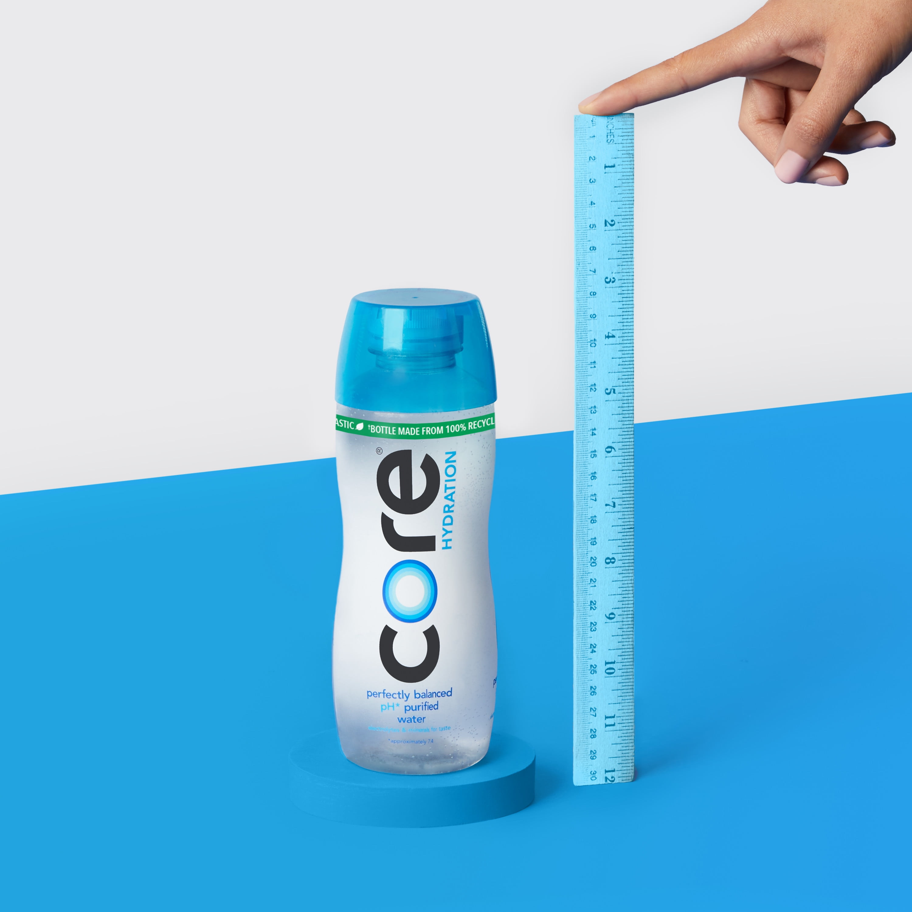 Why does core water have to have 2 caps : r/mildlyinfuriating