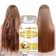 thumbnail image 1 of Aceite capilar con aceites esenciales, 30 cápsulas. Aceite capilar con queratina para puntas abiertas. Acondicionador hidratante reparador para cabello seco o dañado de todo tipo. 30 ml por cápsula., 1 of 5