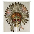 thumbnail image 1 of EREHome Lunettes de Soleil Japonais Noren Rideau Porte Porte Fenêtre Traitement Rideaux Coton Lin Rideau Taille 105x120 cm, 1 of 1