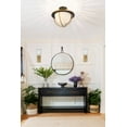 thumbnail image 6 of Durham 2 Light Polished Nickel Wall Mount, 6 of 7