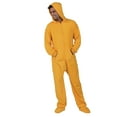 thumbnail image 3 of Footed Pajamas - Creamsicle Adult Hoodie Fleece One Piece - Adult - Double XL/Wide (Fits 6'4 - 7'0"), 3 of 6