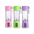 thumbnail image 2 of 380ml Portable USB Électrique Fruit Centrifugeuse Smoothie Maker Shaker USB Bouteille, 2 of 8